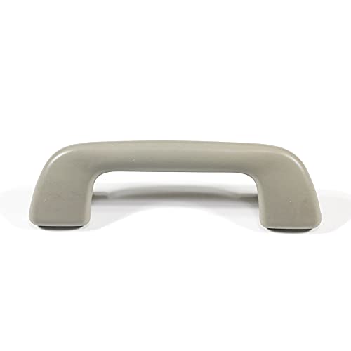 Krobelus Auto Roof Pull Handle Grab Rail Grey with Hook LH=RH Universal for Toyota for Corolla for Rav4 Yaris Vios OEM:74610-52020 (Front Handrail Without Hook(Beige Gray) 1Pcs) - Image 1