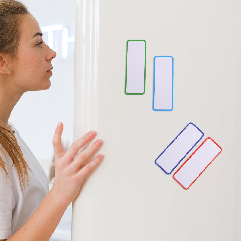 54pcs Magnetic Dry Erase Labels Reusable Magnetic Label For White Board Locker - Image 4