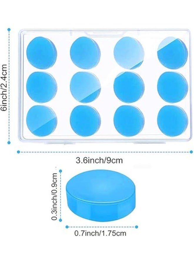 6 Pairs Silicone Moldable Noise Cancelling Earplugs, Reusable Soft Ear Plugs for Sleeping, Snoring, Travel, Swimming, Work, Study, Sound Blocking for Adults and Kids - Image 2