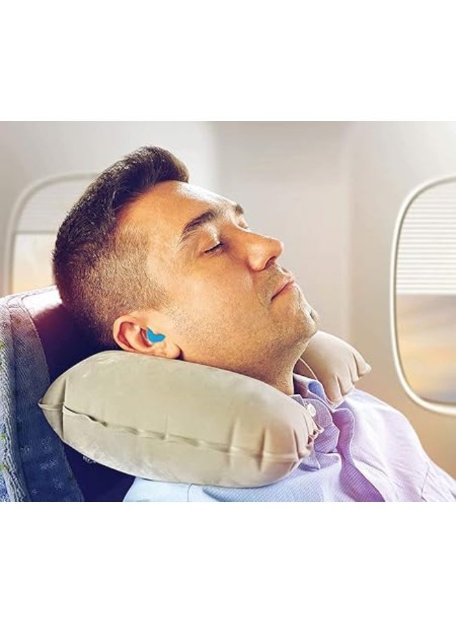 6 Pairs Silicone Moldable Noise Cancelling Earplugs, Reusable Soft Ear Plugs for Sleeping, Snoring, Travel, Swimming, Work, Study, Sound Blocking for Adults and Kids - Image 3