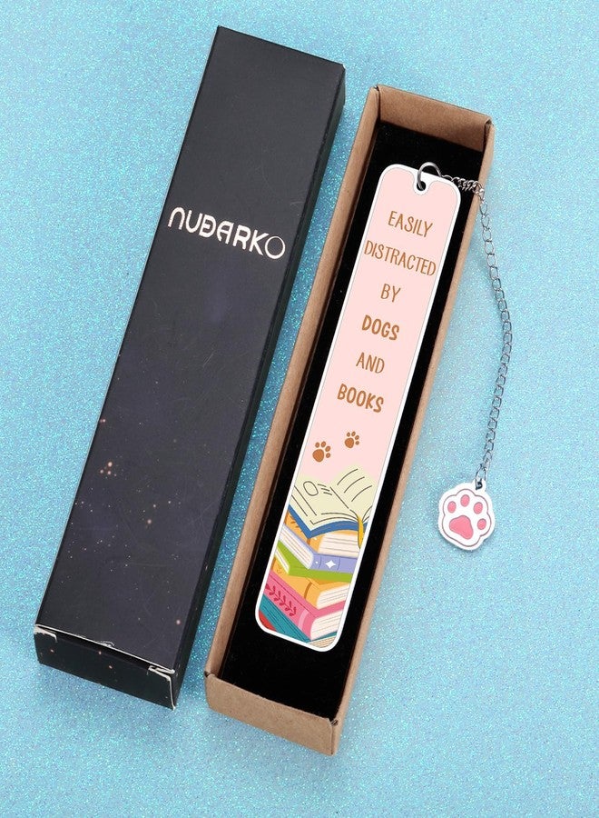 NUBARKO Dog Lovers Gifts for Women Corgi Golden Retriever Gifts for Girls Book Marks for Reading Women Pink Stuff Cute Bookmarks for Book Dog Lovers Gifts for Women Dog Themed Best Gifts for Dog Lover 2-Side - Image 4