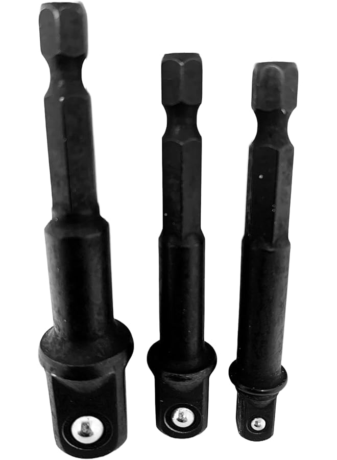 DEWALT Impact Driver Ready 3 Piece Socket Adapter Set Dw2541Ir Dw2542Ir Dw2547Ir - Image 1