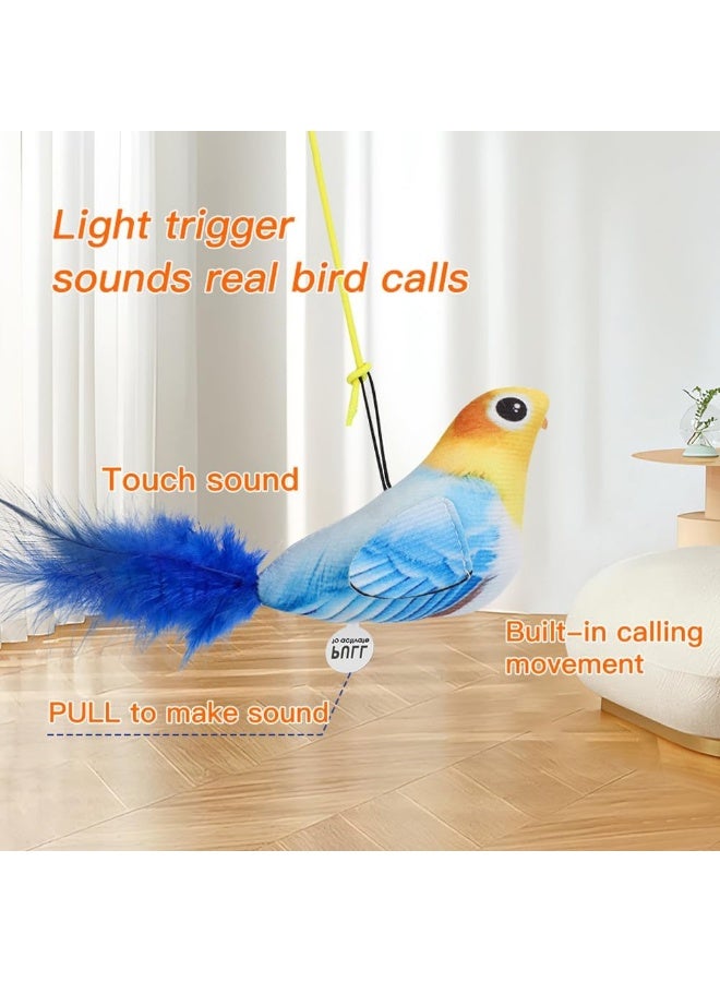 NeoStyle 2pcs Hanging Cat Toy, Door Hanging Cat Toy, Hanging Interactive Toys for Indoor Cats Kitten Play Chase Exercise (Shell shaped) - Image 3