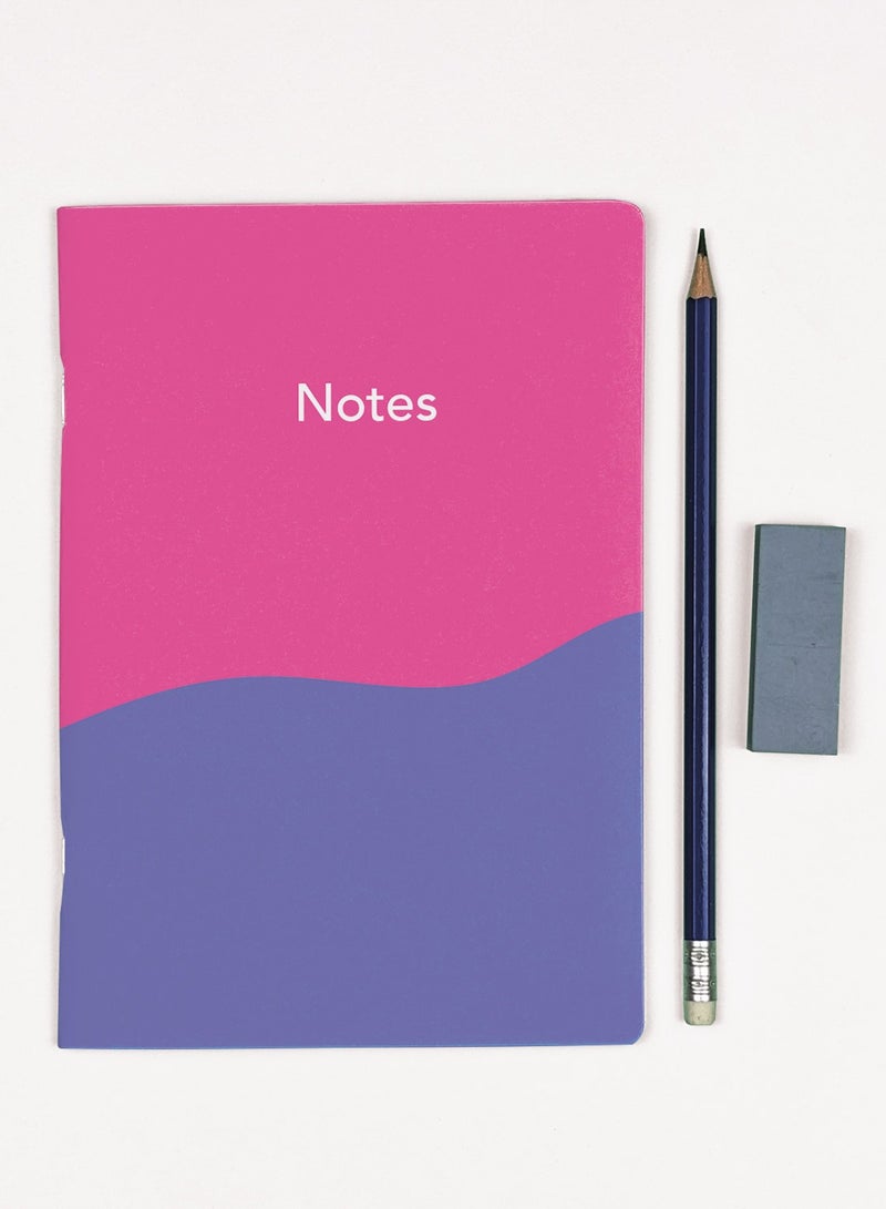 Dxign Co - Personalised A5 Notebook, Blue Tango, 72 Pages - Image 1