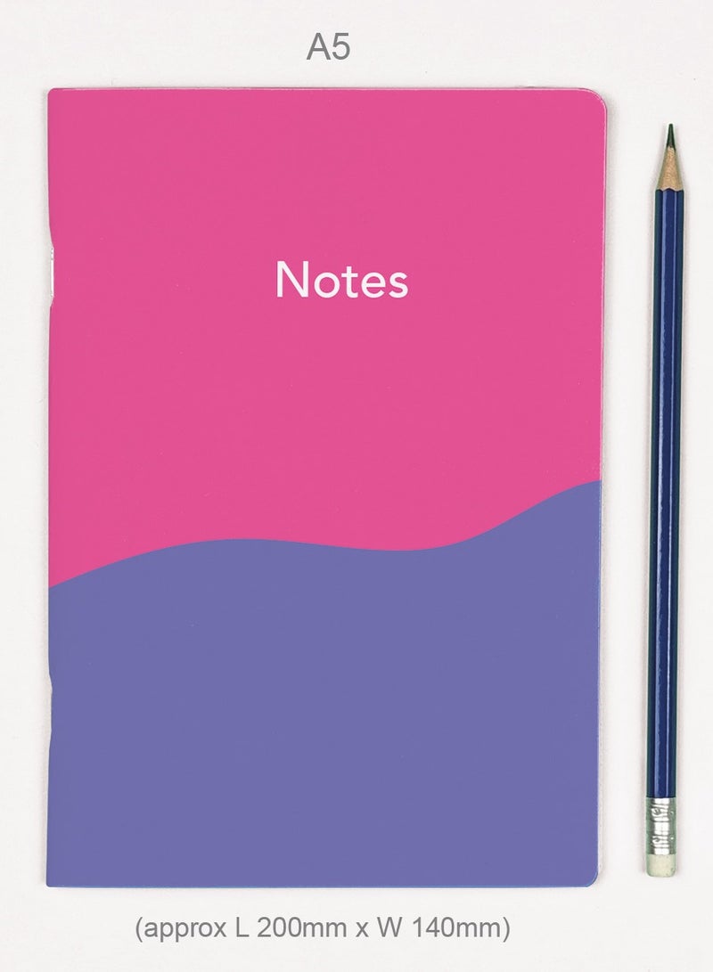 Dxign Co - Personalised A5 Notebook, Blue Tango, 72 Pages - Image 4