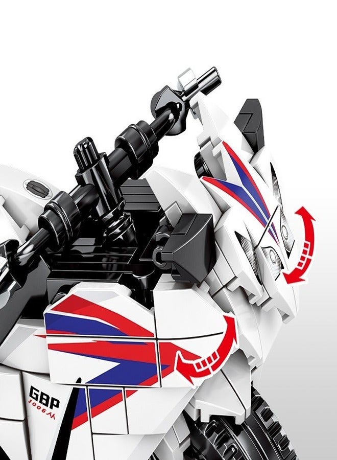 Sembo Techinque Series Honda CBR 1000 Building Block 289 Pieces - 701114  - Image 3
