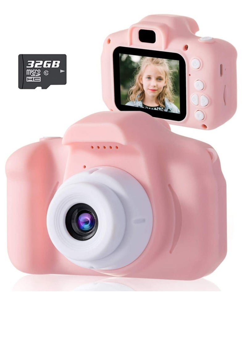 Kids Camera, DDAD Digital Video Camera Gifts for Boys and Girls, Toddler Video Recorder Mini Rechargeable and Shockproof Camera Creative DIY Camcorder for Children - Image 1
