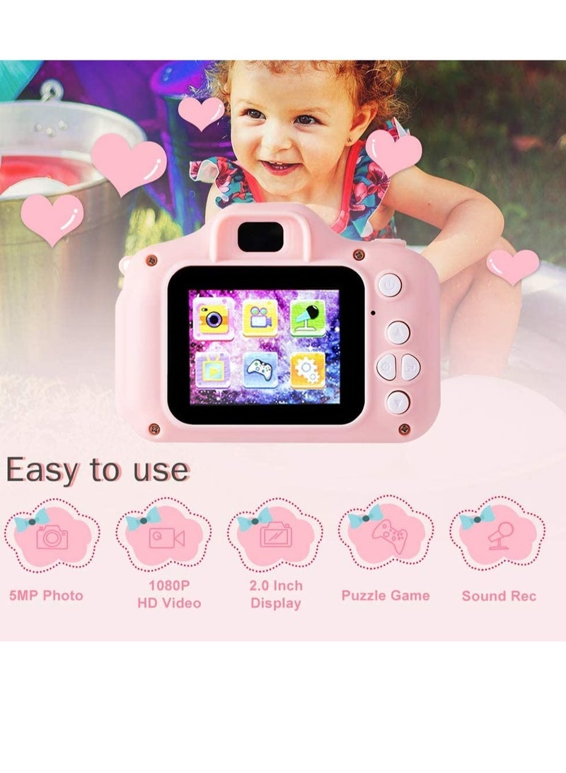 Kids Camera, DDAD Digital Video Camera Gifts for Boys and Girls, Toddler Video Recorder Mini Rechargeable and Shockproof Camera Creative DIY Camcorder for Children - Image 4