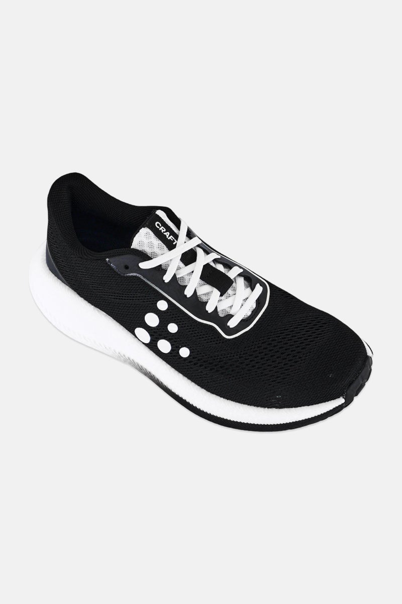 Craft Women Pacer 2 Lace Up Running Shoes, Black - Image 1