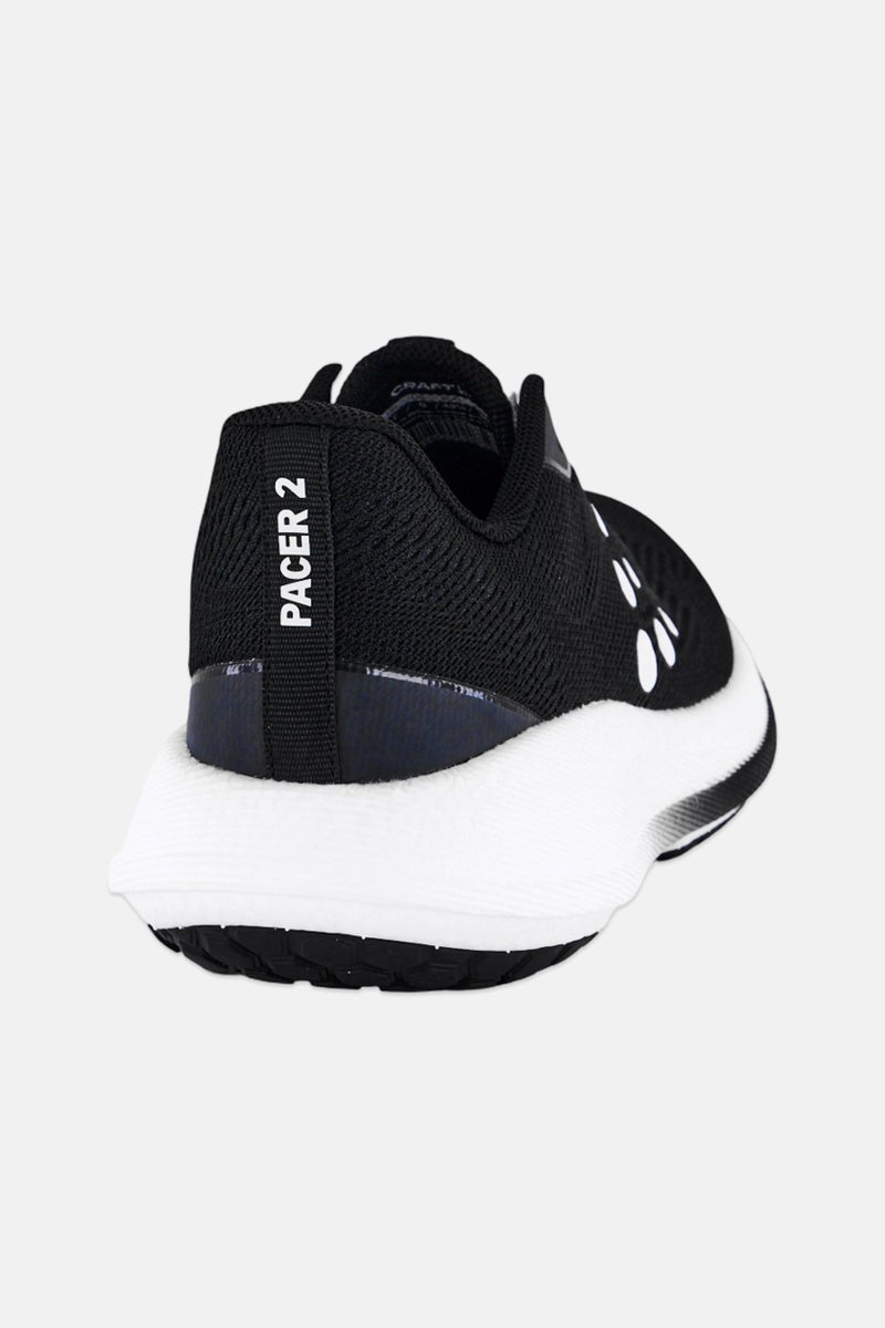Craft Women Pacer 2 Lace Up Running Shoes, Black - Image 3