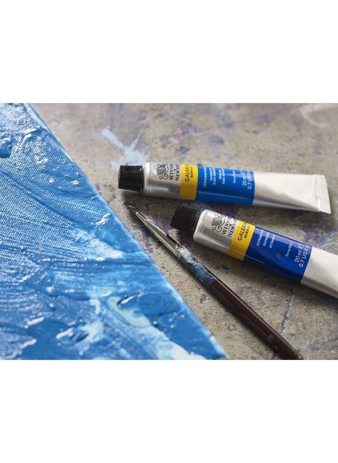 WINSOR & NEWTON Galeria Acrylic Color, 60ml (2-oz) Tube, Powder Blue 