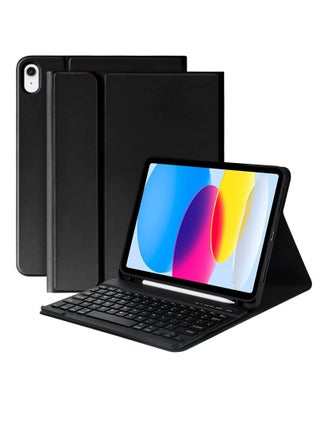 iPad Case 10th Generation Keyboard Case 10.9 Inch 2022 Slim Smart Keyboard Case for iPad 10th Gen 2022 Detachable Wireless Keyboard Pencil Holder Color Black - pzsku/Z6AED88F641759F329C3EZ/45/_/1693920602/74e68467-3126-4638-880d-9a29e60a44d7