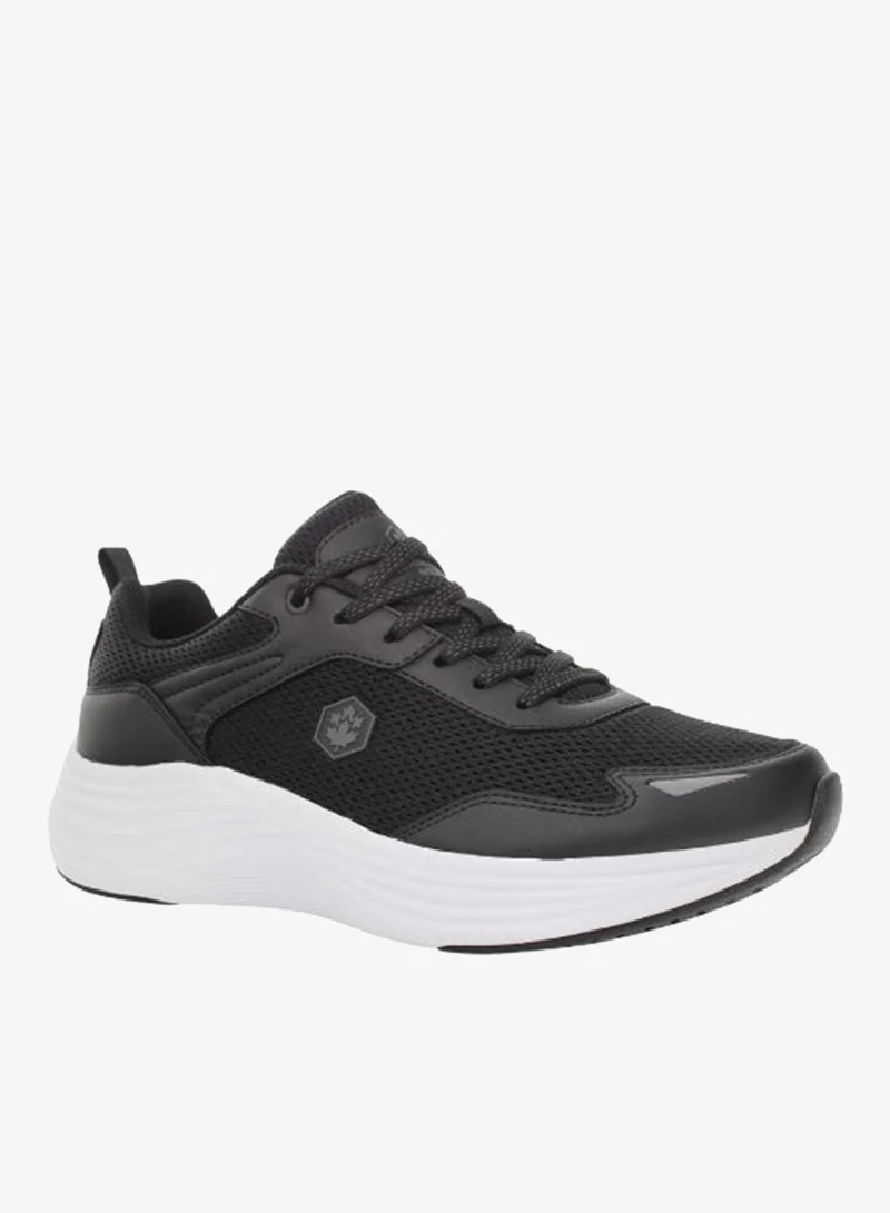 Lumberjack  Talara Men Sneakers Black Mesh PU – Lightweight Breathable Casual Shoes for Men | Best Price UAE