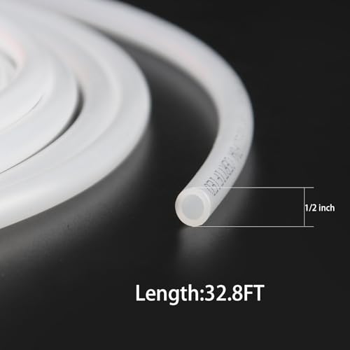 YUENPUN RO Tubing 12 Inch Outside Diameter 328 Feet Food Grade Pex Tubing BPA Free Translucent PE tubing for Reverse Osmosis Systems and Water Filters Aquariums Coffee Machine - Image 3