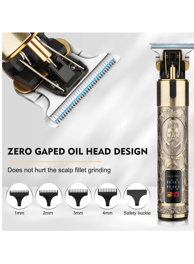 SYOSI Hair Clippers Electric Razor Set, Professional Beard Trimmer & Hair Clipper Kit for Men, Electric Cordless Hair Trimmer Beard Grooming Kit for Barbershop, Hair Salon, Gifts for Men Father - Image 2