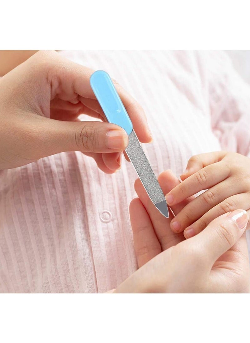 QSHOP Baby Nail Care Kit for Daily Personal Cleaning Baby Manicure Newborn Health Nail Clipper Hair Brush 7pcs  - Image 4