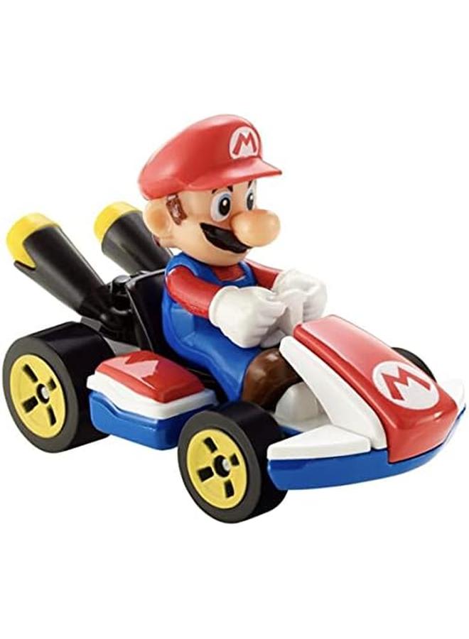 Hot Wheels Mario Kart Collection Of 1 64 Scale Die Cast Replica Vehicles Toy Collectibles - Image 4