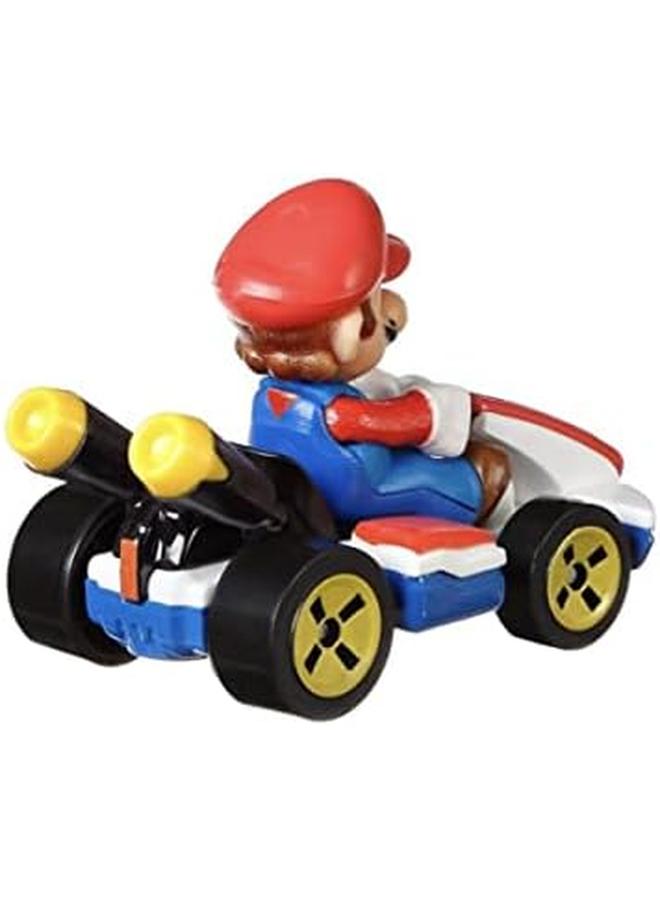 Hot Wheels Mario Kart Collection Of 1 64 Scale Die Cast Replica Vehicles Toy Collectibles - Image 3