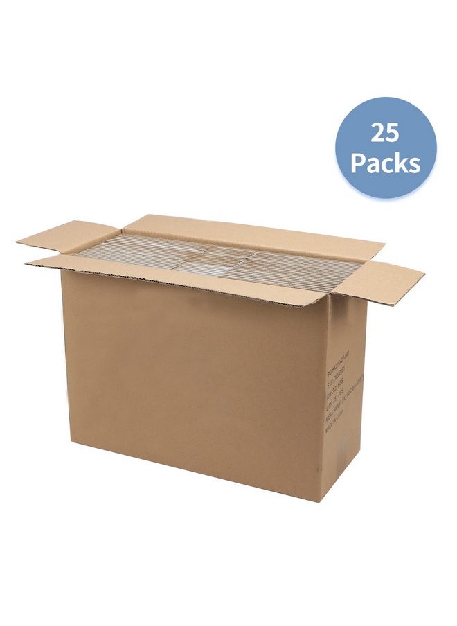 10X7X5 Inches Small White Shipping Boxes Set Of 25, Sturdy Cardboard Boxes For Small Business For Packaging Mailing