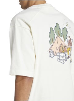 Adidas Codes Doodle Camp Graphic T-Shirt  - Image 4