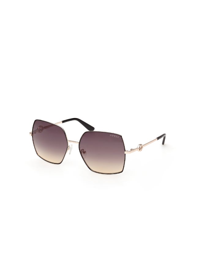GUESS FULL RIM UV PROTECTION GUESS METAL SUNGLASSES GU0028459W58 - Image 1