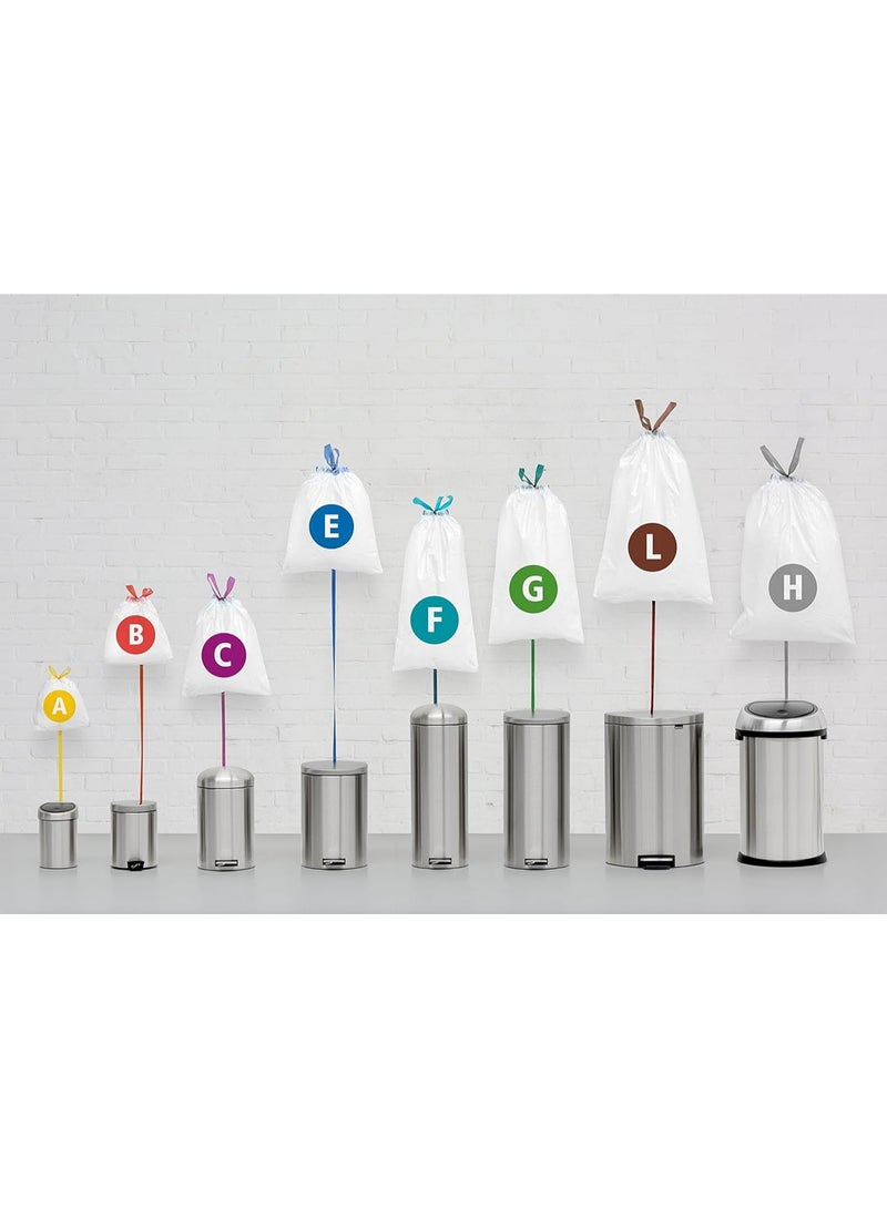 brabantia Brabantia Bin Liners, Size G, 23-30 L - 20 Bags  - Image 4
