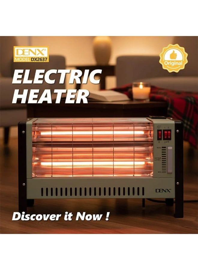 Denx Dinx electric heater, model DX2637, 1600 watts - Image 2