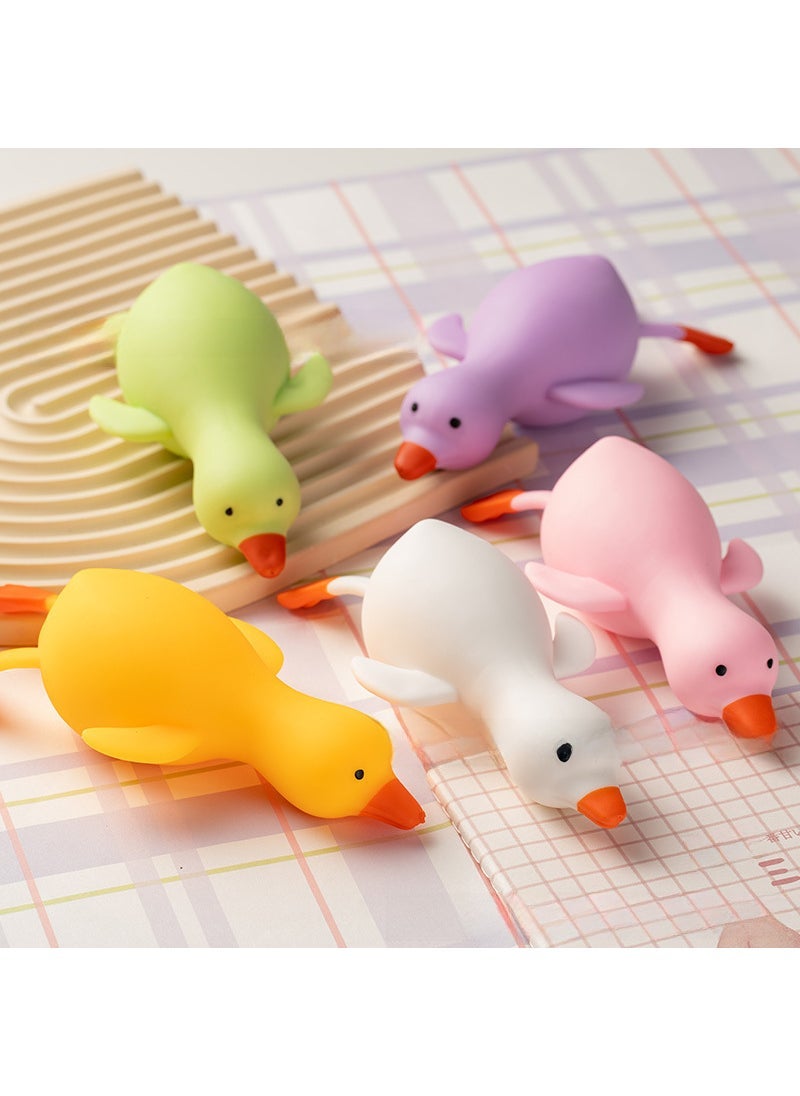 Yubang Squeeze Duck Stress Relief Soft Toy [Bag] 1 white duck 