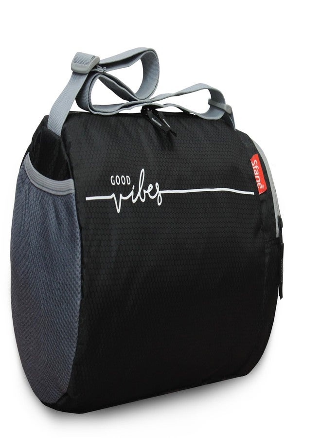 Sfane Gym Bags for Men Sports Gym Bag for Women Duffle Bags for Gym, Duffel Bags Sports Bag - Black - Image 1