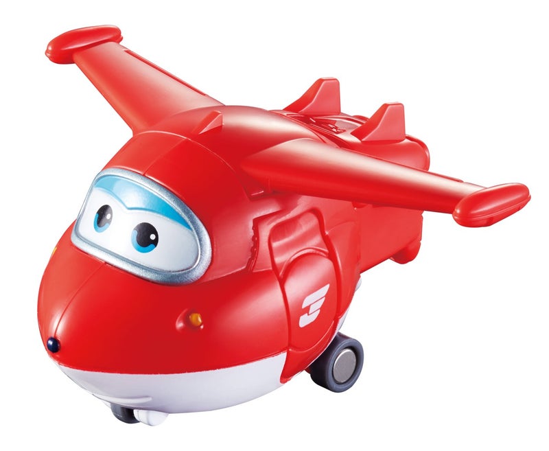 Super Wings Toys, Transformer Toys 2 Inch, Airplane Toy for Kids 3-5 Years Old, 15 Packs Transforming Jet Playset, Real Mobile Wheels, Birthday Party Supplies for Preschool Boys and Girls - Image 4
