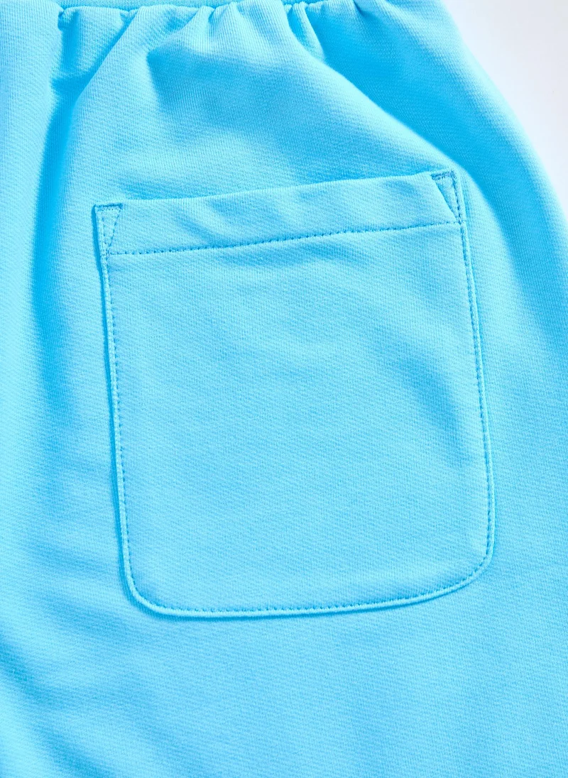 Balabala Kids Unisex Knit Short Sleeve Suit