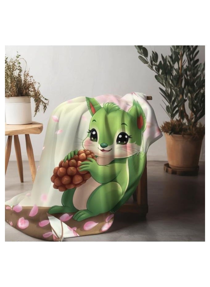 general Children's or student cartoon flannel thin blanket (warm and comfortable, suitable for sleep, games) 100cm*150cm - 1150 - Image 5