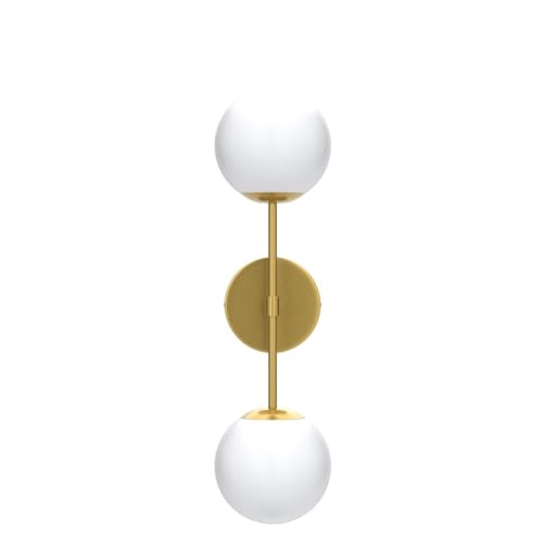 SINOMAN Wall Lights for Living Room Modern Wall Lamps for Bedroom or Home Decoration (Doom Gold, Without Bulb) - Image 4