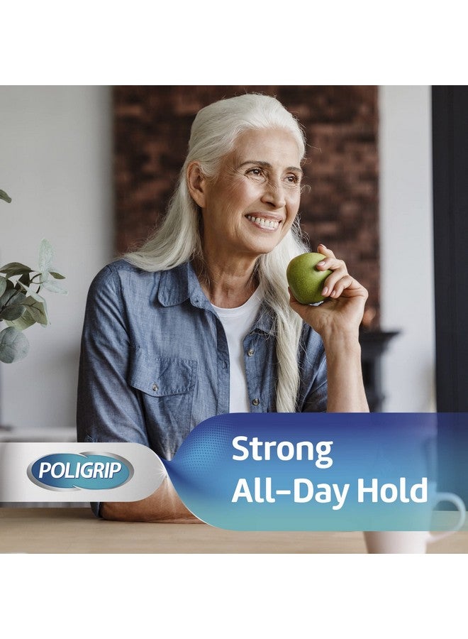 بولي جريب كريم تثبيت لاصق للأسنان الصناعية، خالٍ من نكهة اللاصق لتثبيت قوي لأطقم الأسنان الصناعية طوال اليوم، 40 جرام - Image 2