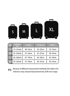 Y&D Kuromi Luggage Cover, Water-Washable Suitcase Cover, Spandex Elastic Luggage Protective Covers Travel Accessories Suitable for 18-32 Inch Trolley Case for Business Trip School Daily Using  - Image 4