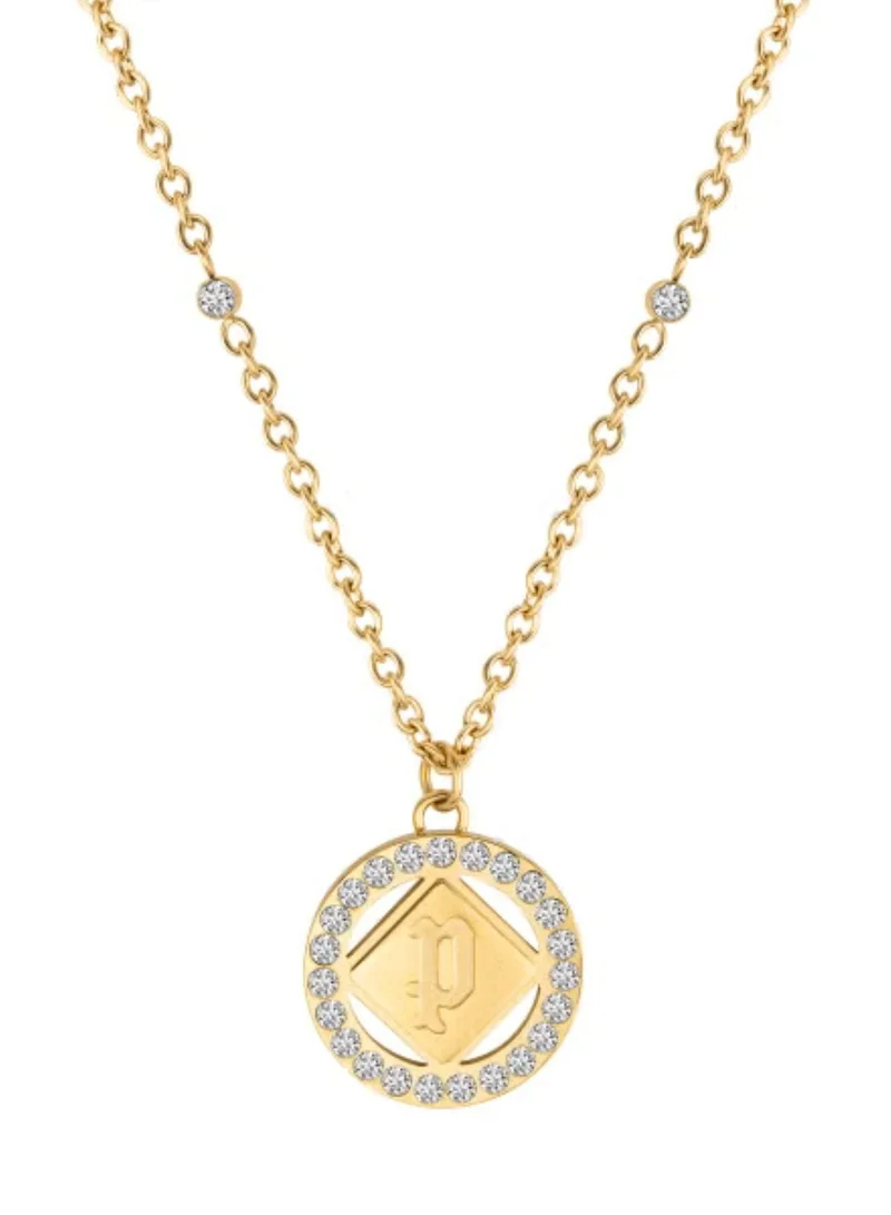 POLICE Gold Plated Pendant Necklace for Women