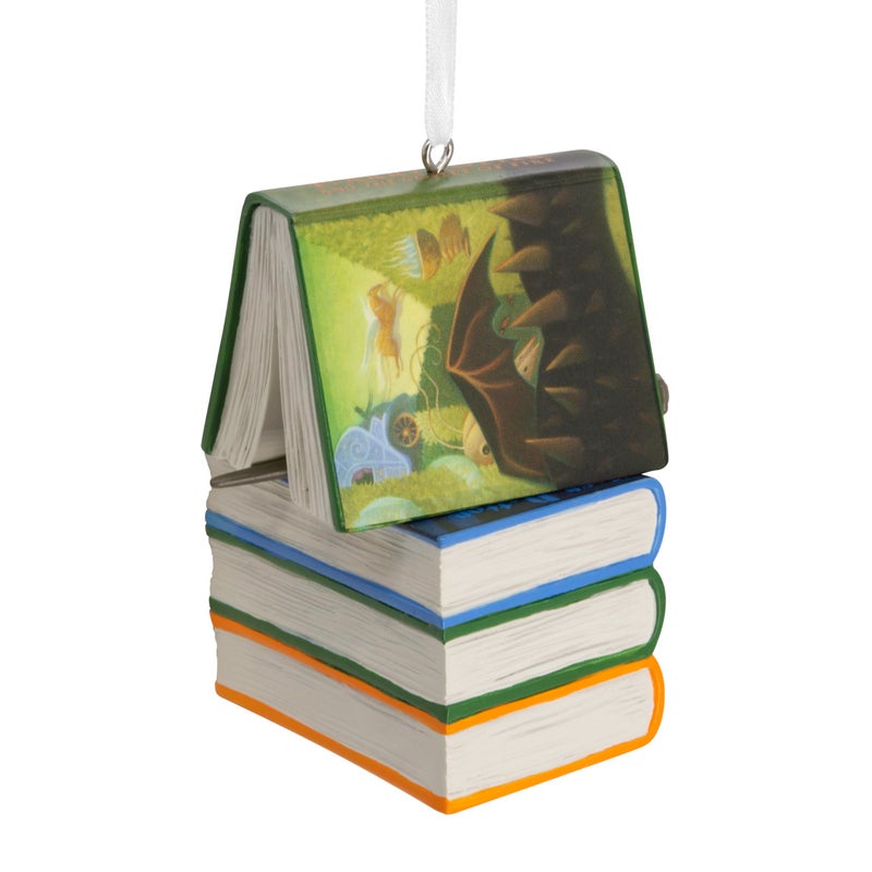 هولمارك Hallmark Harry Potter Books and Wand Series 2 Christmas Ornament - Image 2