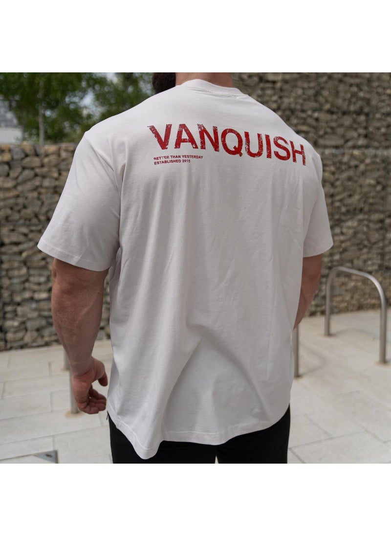 Generic - Vq Sports Fitness Style Loose Short-Sleeved T-Shirt Mens Running Casual European and American Cotton Iron Exercise Clothing Dropshipping black - Image 1