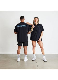 Generic Vq Sports Fitness Style Loose Short-Sleeved T-Shirt Mens Running Casual European and American Cotton Iron Exercise Clothing Dropshipping black  - Image 5
