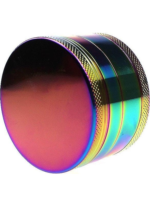 Valkyrie 40 mm 4 Layer Colorful Zinc Alloy Herbal Grinder Spice Herb Herb Tobacco Grinder  - Image 5