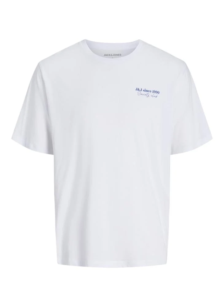جاك اند جونز Jjninety Crew Neck T-Shirt