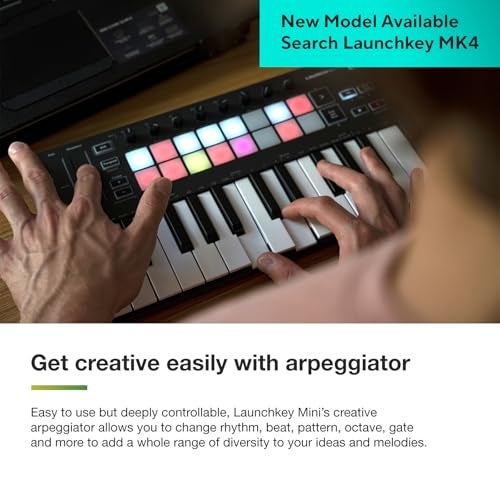 Novation Launchkey Mini [MK3] 25-Mini-Key MIDI Keyboard - Image 3