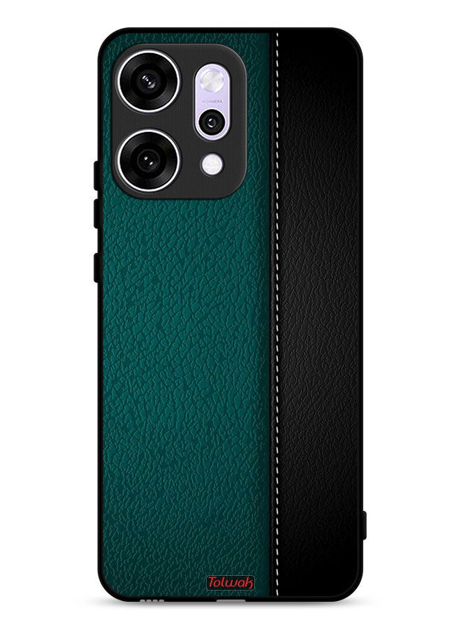 Tolwak غطاء حماية أوبو رينو 14 بنمط جلد - Image 1