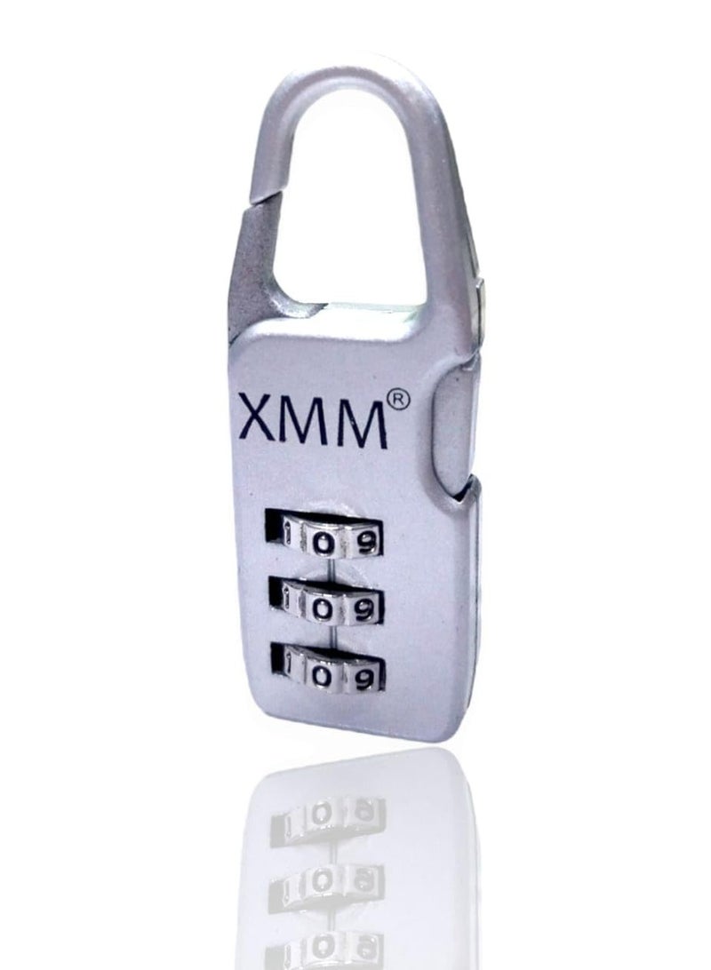 XMMXNBJ قفل برقم سري فضي