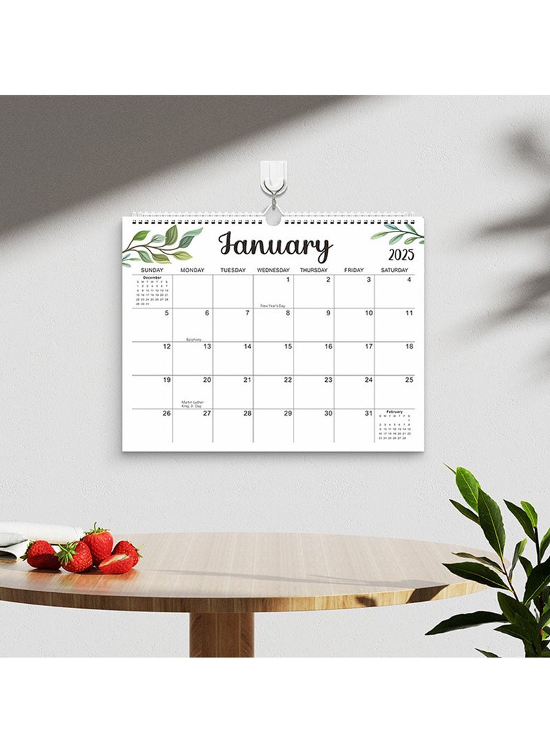 Magic Park - 2025 Calendar,18 Months Wall Calendar Jan 2025 - Jun 2026 Monthly Weekly Planner Calendar Wall Calendar with Thick Paper - Image 1