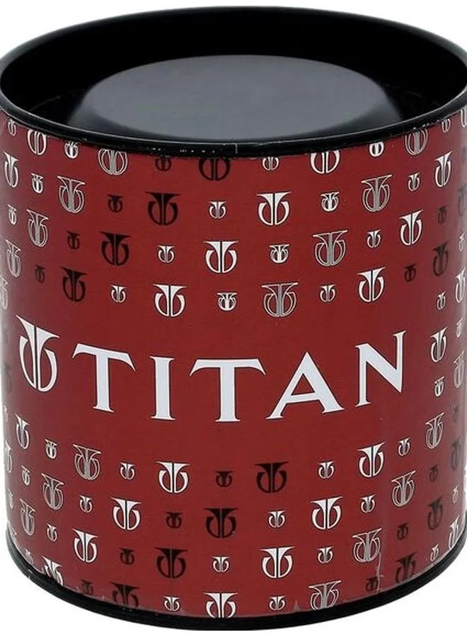 TITAN Women's Metal Analog Watch 2593YM02 - 25 mm