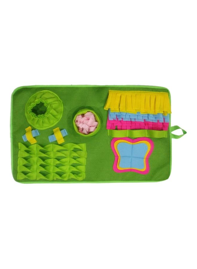 NIBEMINENT Pet Snuffle Feeding Training Mat Multicolour - Image 1