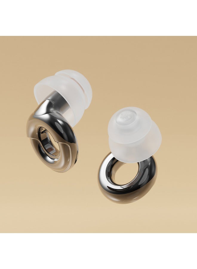 Ear Plugs for Sleeping Noise Cancelling 45dB, Reusable Silicone Earplugs with travel Case, Soft Comfort Hearing Protection for Concerts, Snoring, Travel, Study - Image 2