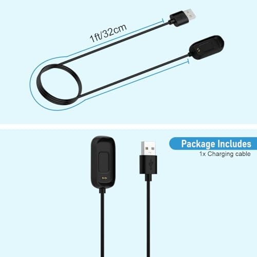 HUMBLE USB Smart Watch Fast Charging Cable Adapter Compatible with Oneplus Band Charging Cable (Black) - Image 5