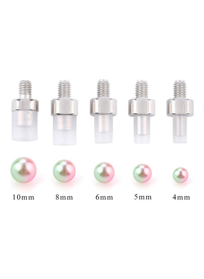 Loquat Beading Machine Set White/Silver/Red - Image 5